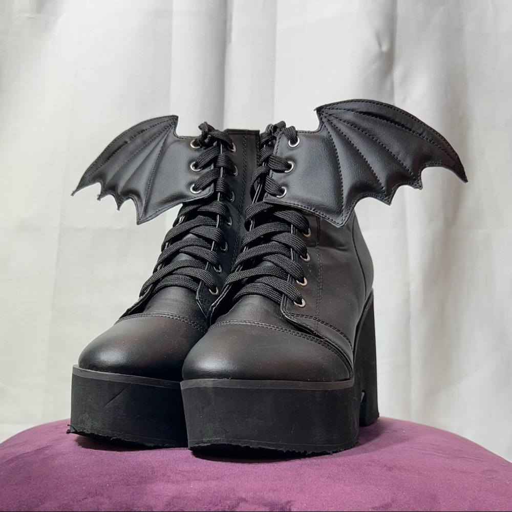 Iron Fist Batwing Goth Boot